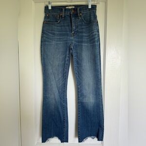 Madewell Women's Boot Cut Jeans in Blue